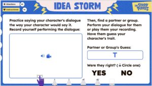 Story Pirates Seesaw Creative Writing Lesson Video Activity