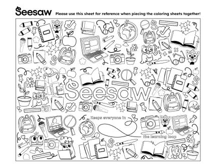 Poster Coloring Sheet